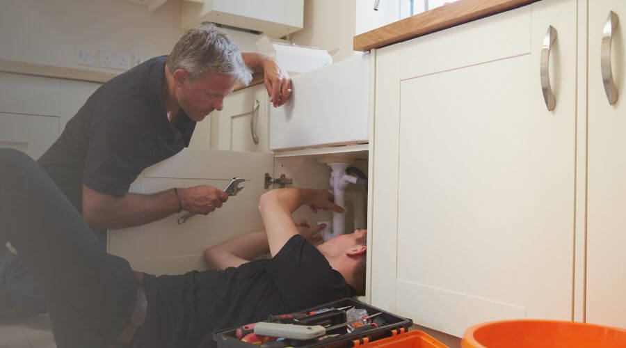 Professional burst pipe repair services in Rex, GA